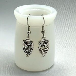 Owl Dangle Earrings